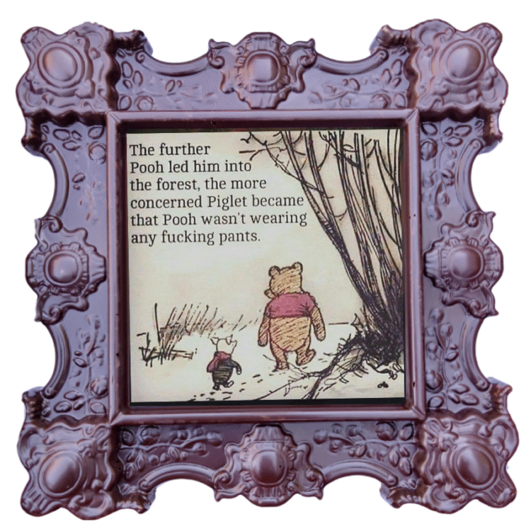 Rude Pooh – Unique chocolate gift
