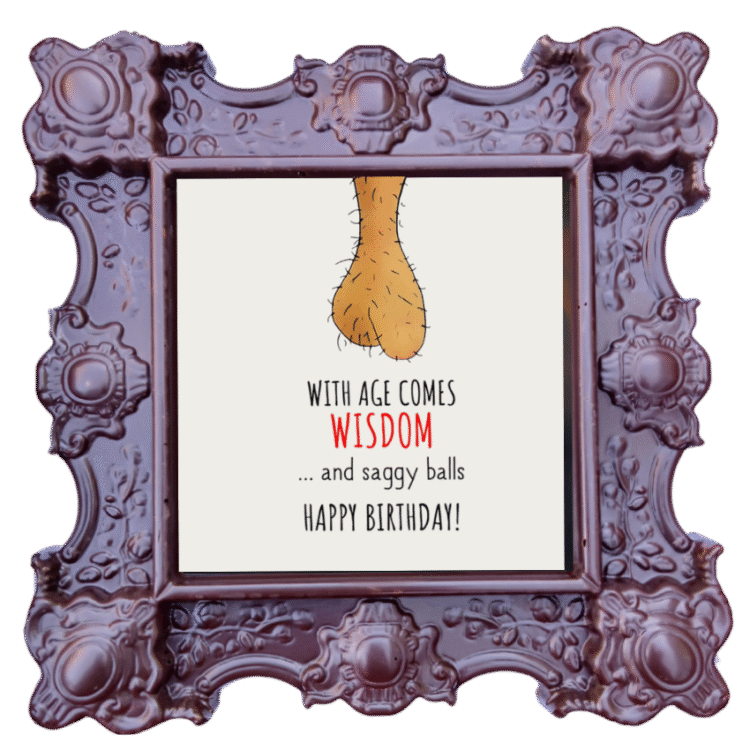 Rude Wisdom– Unique chocolate gift