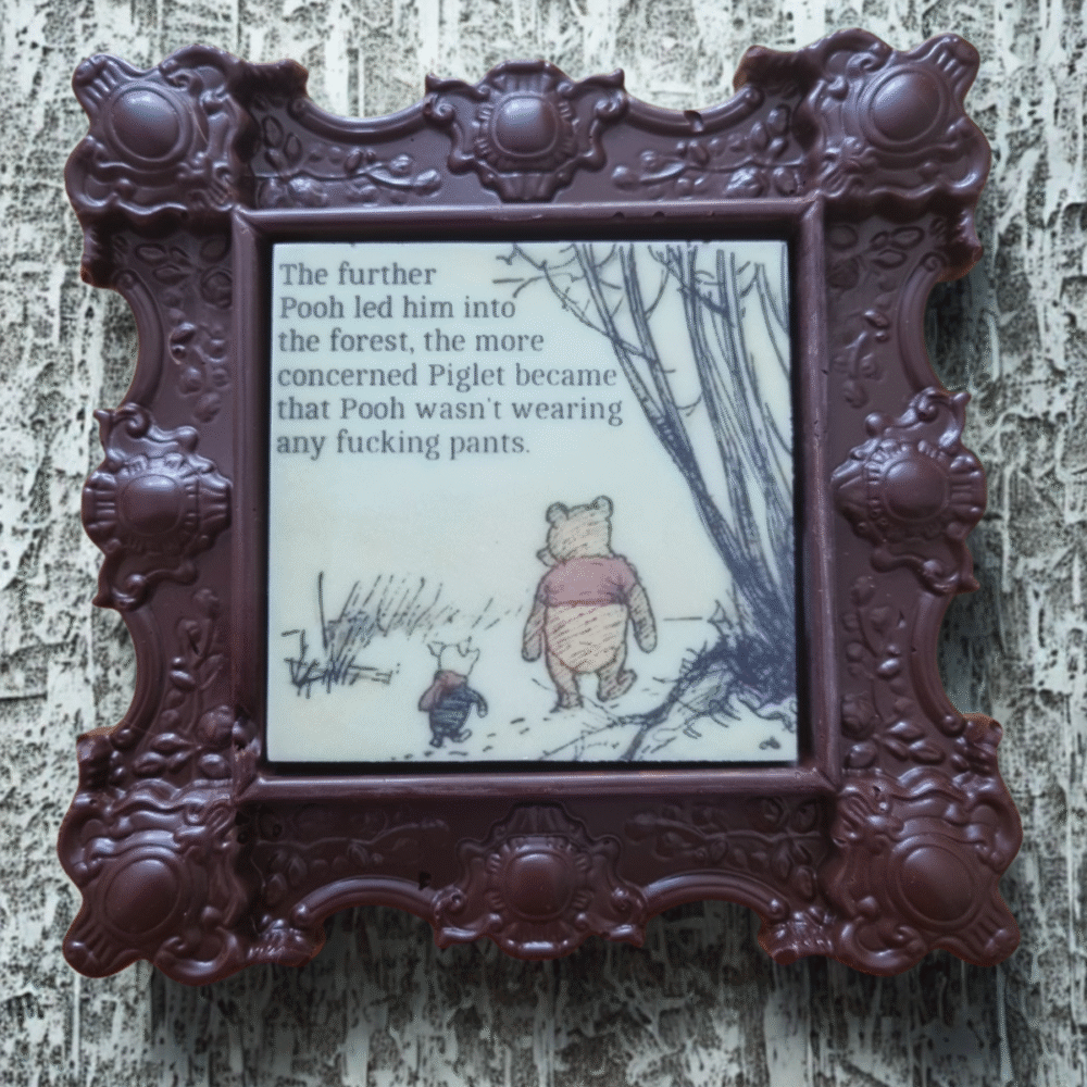 Rude Pooh – Unique chocolate gift - Image 4