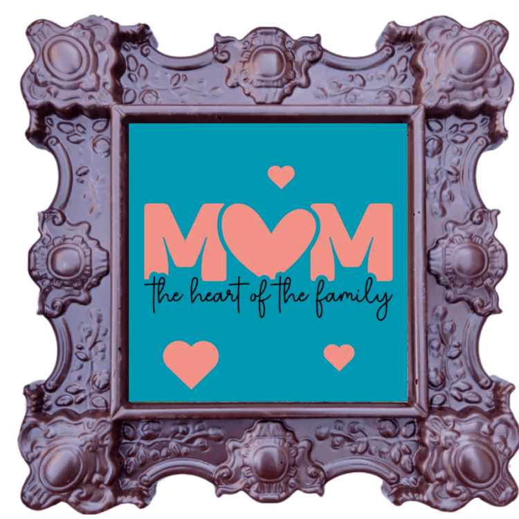 Mother's Day – Heart of Family - Unique chocolate gift