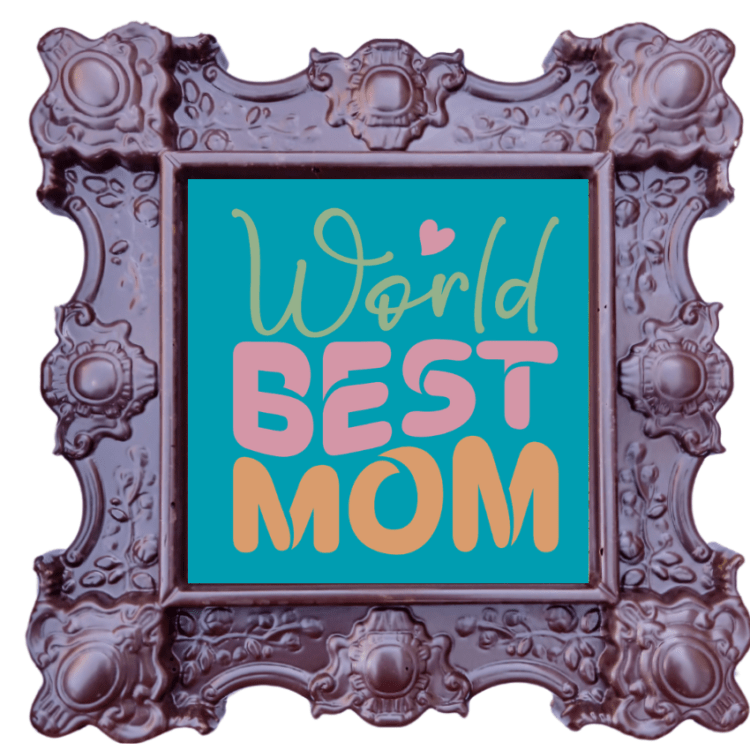 Mother's Day – World Best Mom - Unique chocolate gift