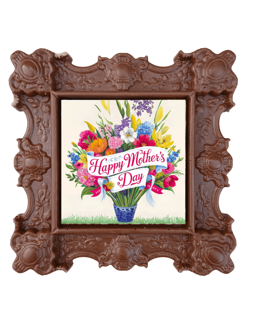 Happy Mother's Day-Flowers- Unique chocolate gift