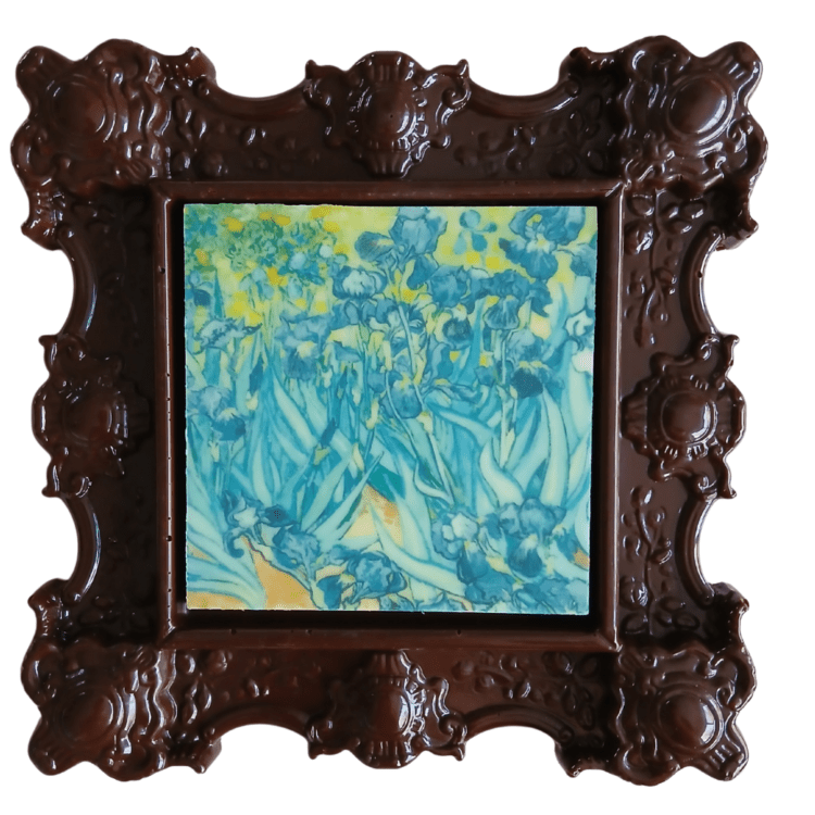 Irises – Unique chocolate gift