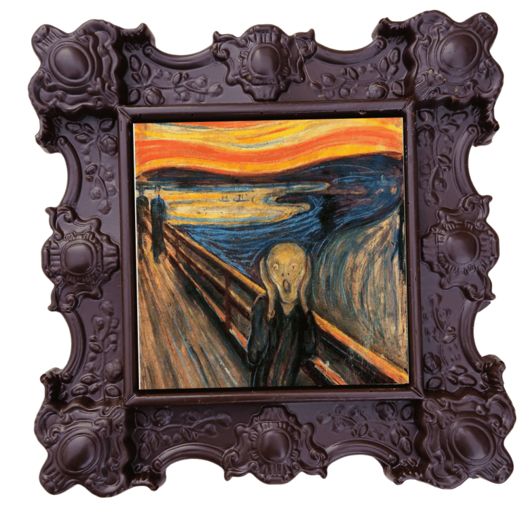 The Scream – Unique chocolate gift